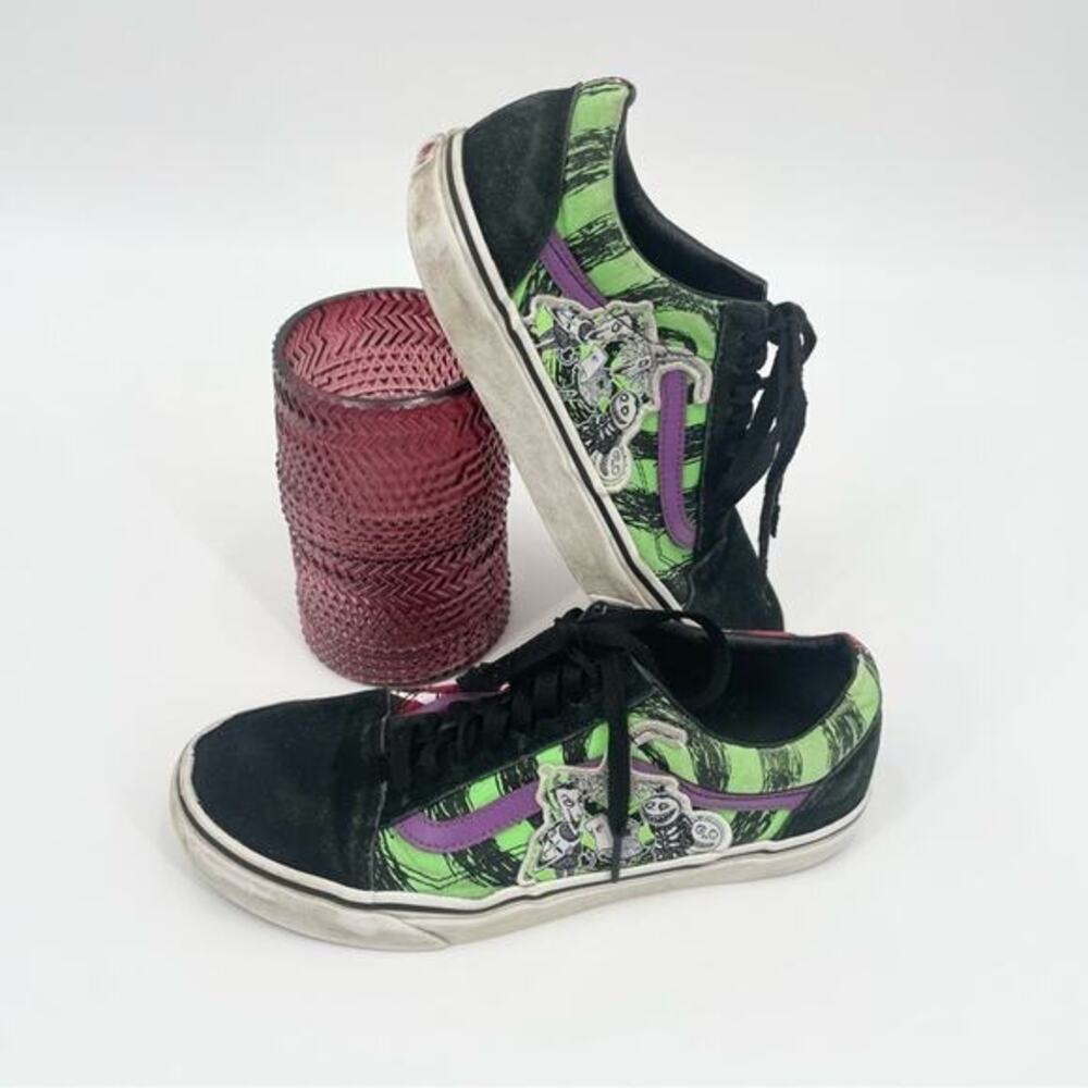 Vans Old Skool The Nightmare Before Christmas Lock Shock And Barrel Size 8